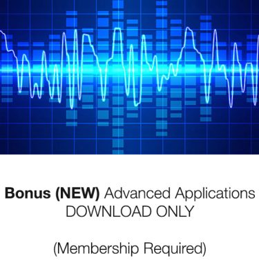 frequency image jwlabs rife machine blue with text: Bonus New Applications download only membership required.