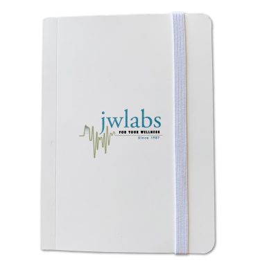 JWLABS lined Notebook front view